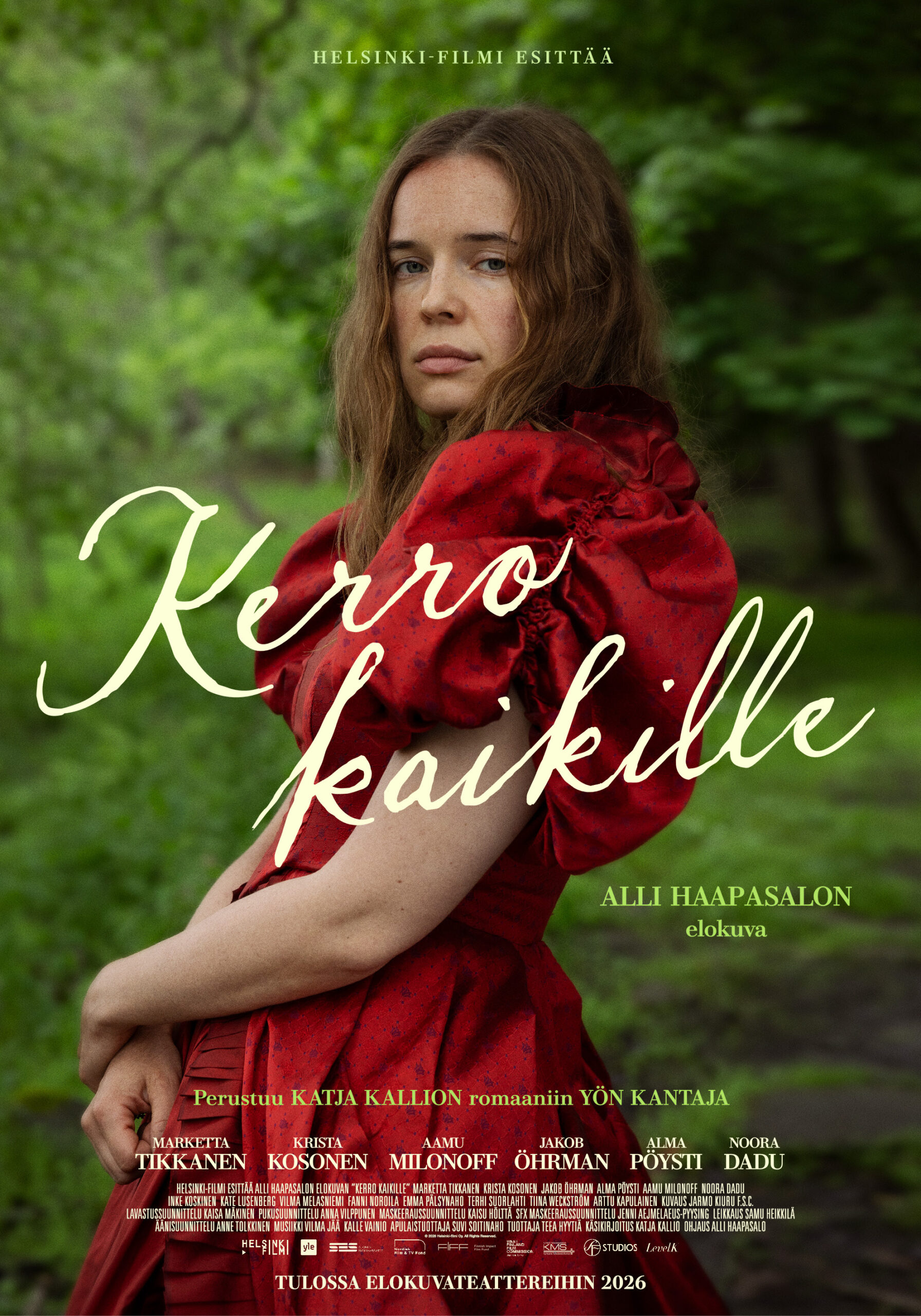 Kerro kaikille -elokuvan juliste.